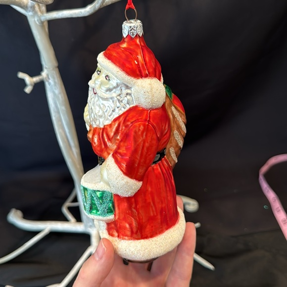 Blown glass Santa 1996 made in Poland - Picture 4 of 6